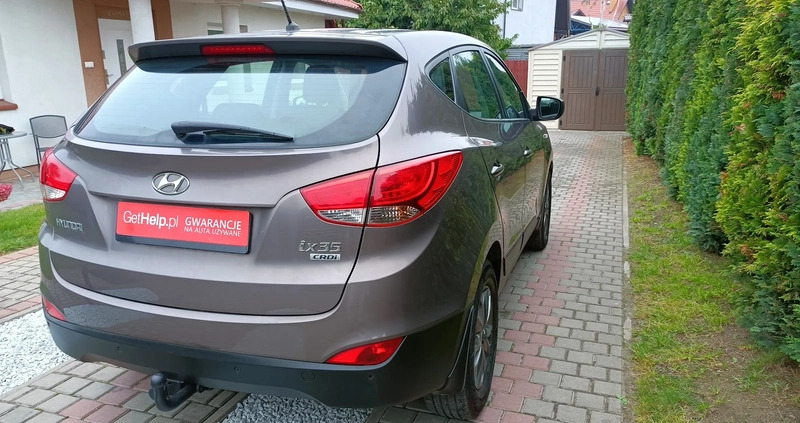 Hyundai Tucson cena 47800 przebieg: 145366, rok produkcji 2015 z Miłakowo małe 232
